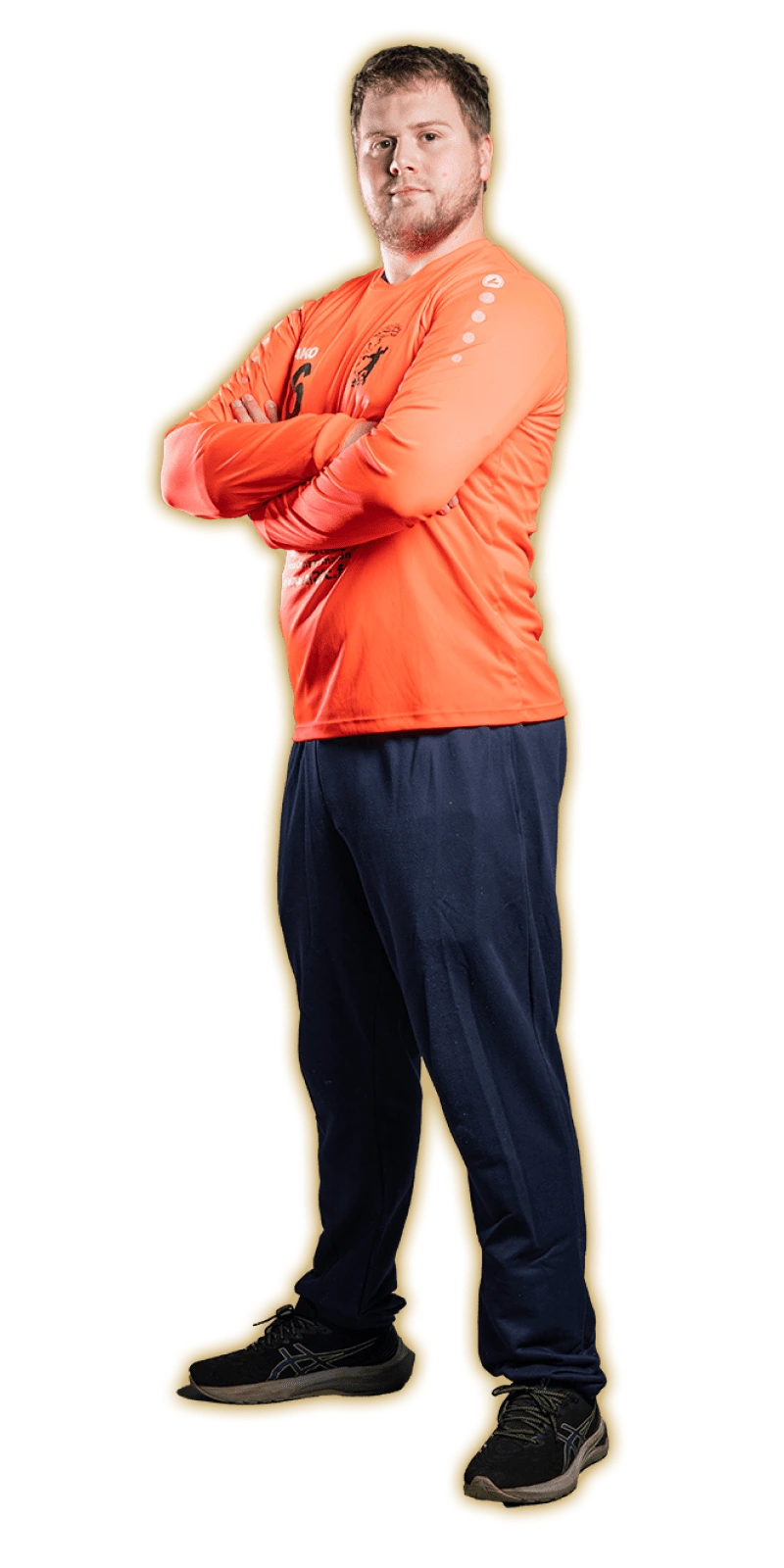 Portrait de Jeremy Vinette, joueur évoluant comme polyvalent en catégorie 'Seniors Garçons' au Sarlat Handball Périgord Noir, club de handball amateur en Dordogne