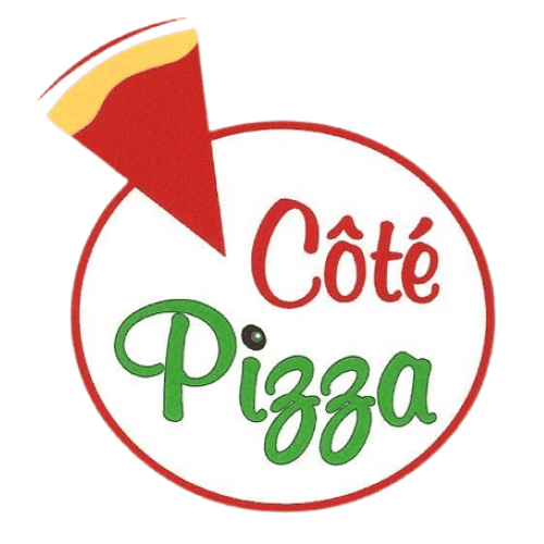 Logo de Côté pizza, partenaire du Sarlat Handball Périgord Noir