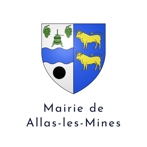 Logo de Mairie de Allas-les-Mines, partenaire du Sarlat Handball Périgord Noir