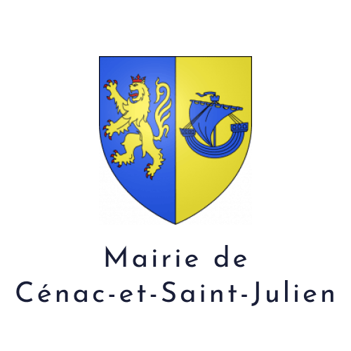 Logo de Mairie de Cénac-et-Saint-Julien, partenaire du Sarlat Handball Périgord Noir