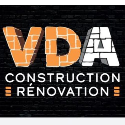 Logo de VDA construction, partenaire du Sarlat Handball Périgord Noir