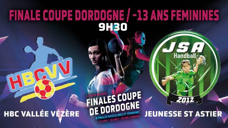 Finale de coupe de Dordogne 2024 - catégorie u13 Filles