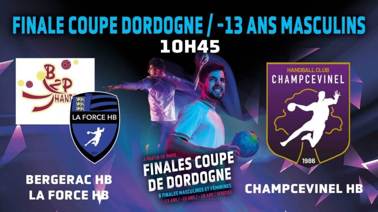 Finale de coupe de Dordogne 2024 - catégorie u13 Garçons