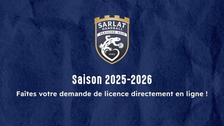 Votre licence pour la saison 2025-2026
