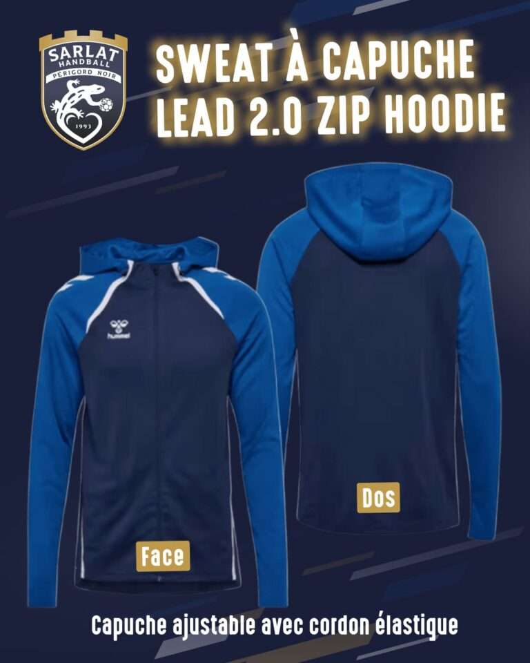 2-Sweat à capuche LEAD 2.0 ZIP HOODIE